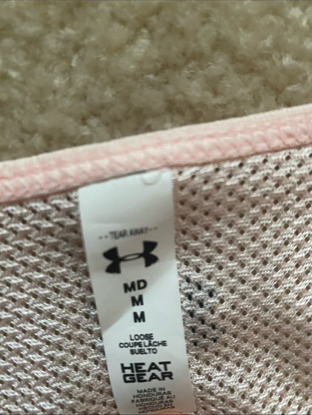 Tech vent twisted back tank size medium under armour - Picture 5 of 6